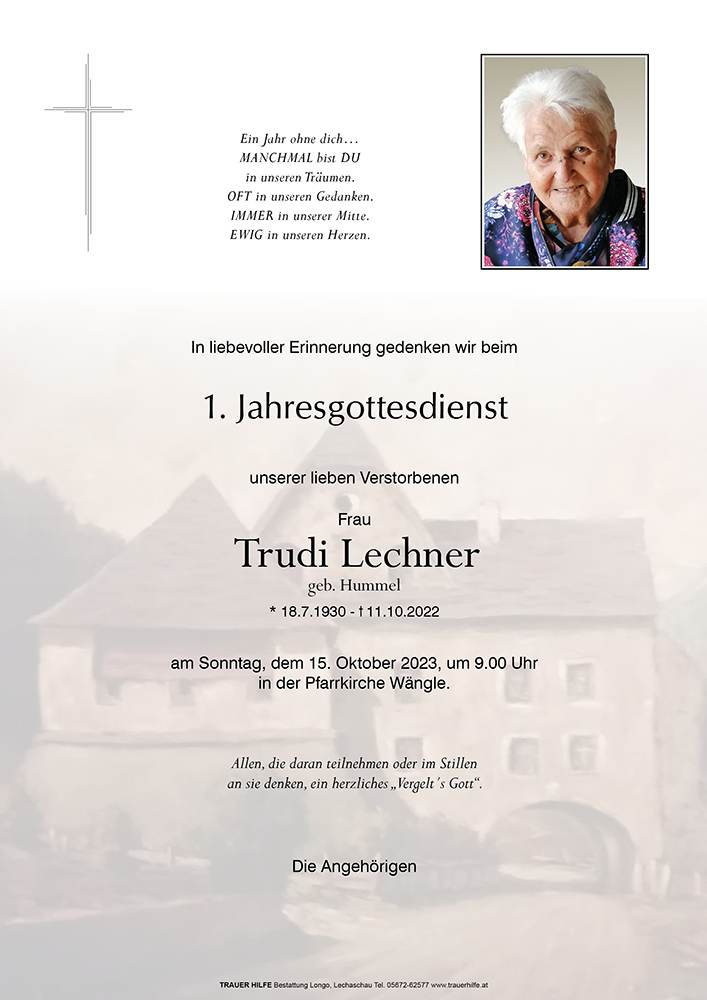 Trudi Lechner